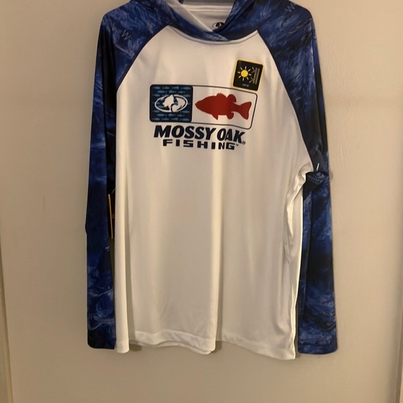 Mossy Oak Other - #108 Mossy Oak Fishing Men’s Performance Hoodie - XL (46/48)